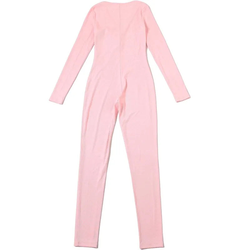 Long Knitted Jumpsuit - Alanna
