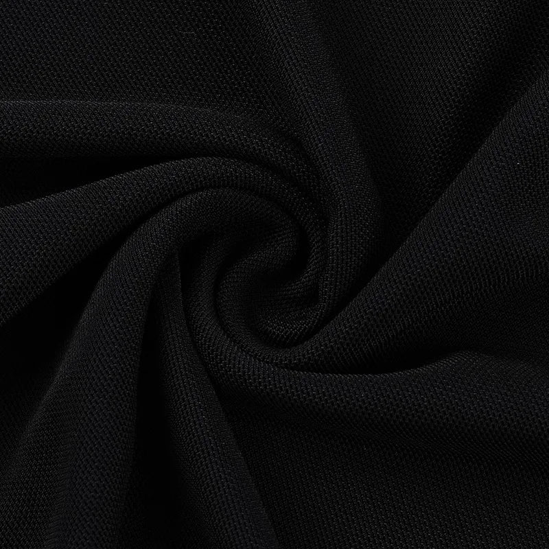 Strapless Mini Dress with Chest Tie Detail - Ainara