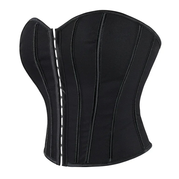 Strapless Corset with Pin Closure and Back Tie for Waist Shaping - Jayla