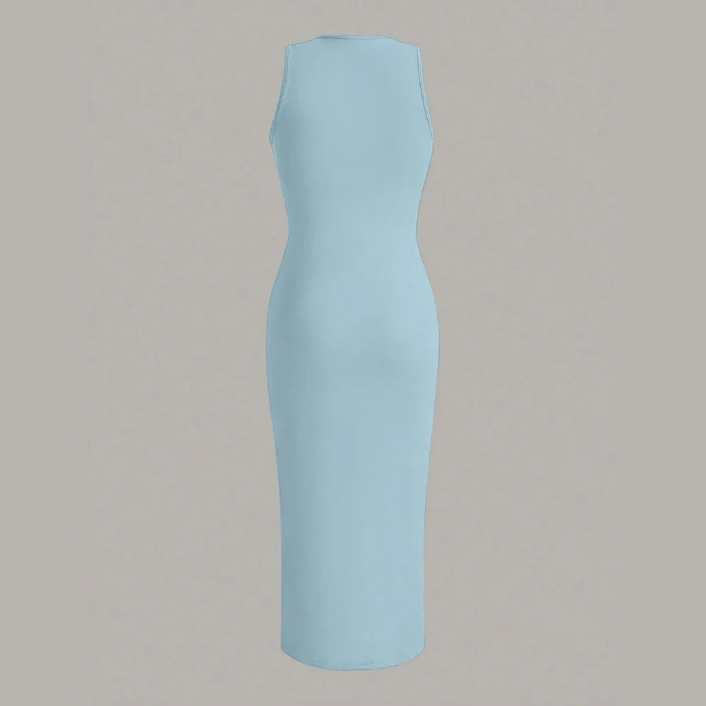 Fitted midi dress - Aleena
