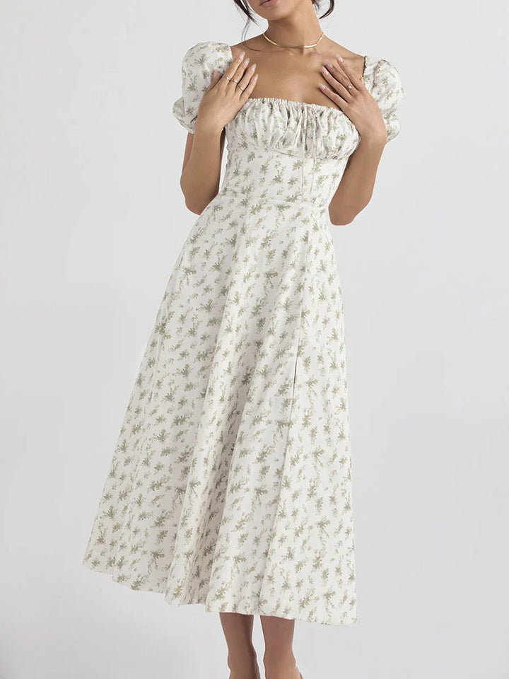 Floral Summer Midi Dress - Reina