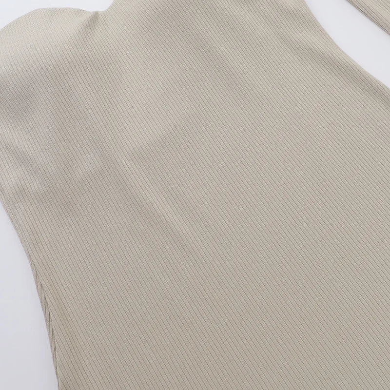 Fitted Mini Dress with Off-Shoulder - Bonnie