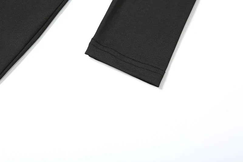 Fitted Jumpsuit with Shaping Fabric, Pedal Pushers, and Zipper Closure - Peyton