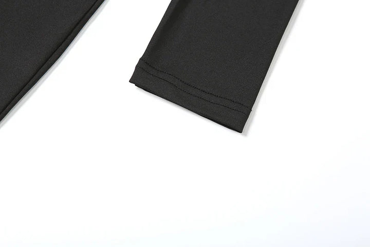 Fitted Jumpsuit with Shaping Fabric, Pedal Pushers, and Zipper Closure - Peyton