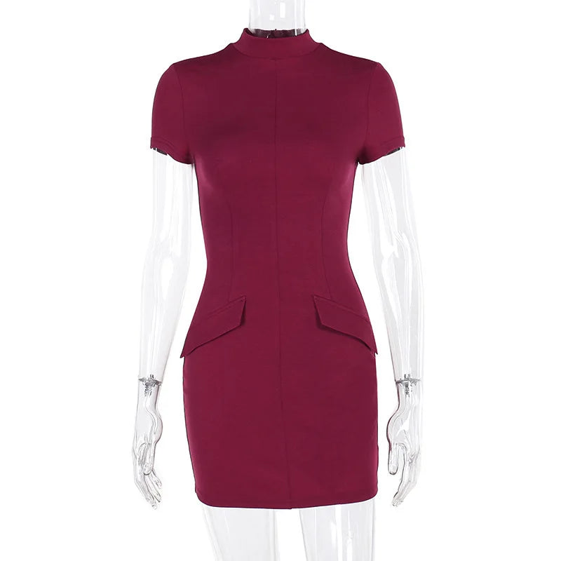 Tailored mini dress with pocket detail - Antonia