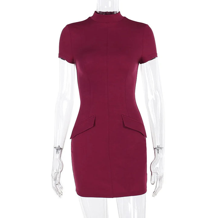 Tailored mini dress with pocket detail - Antonia