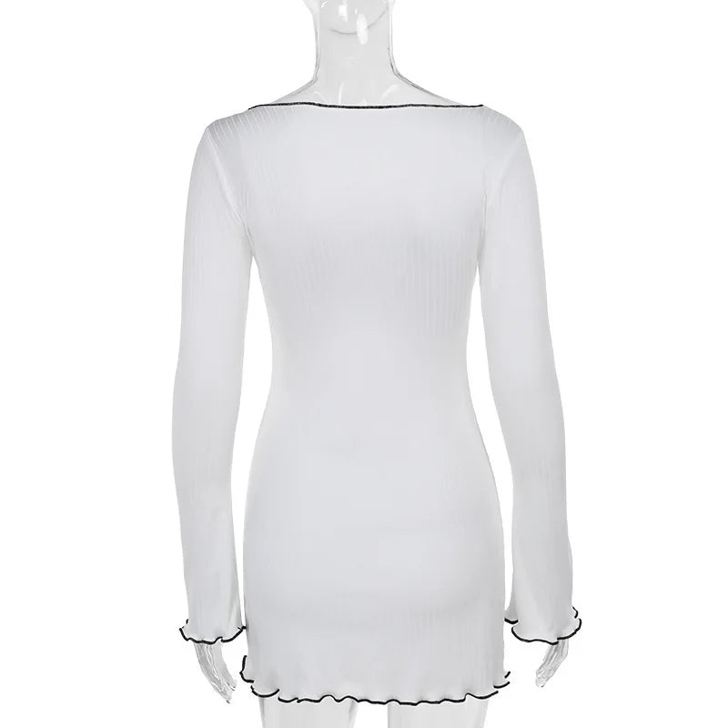 Knitted mini dress - NELLY