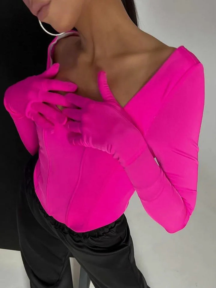 Fitted Corset Shirt - Hilary