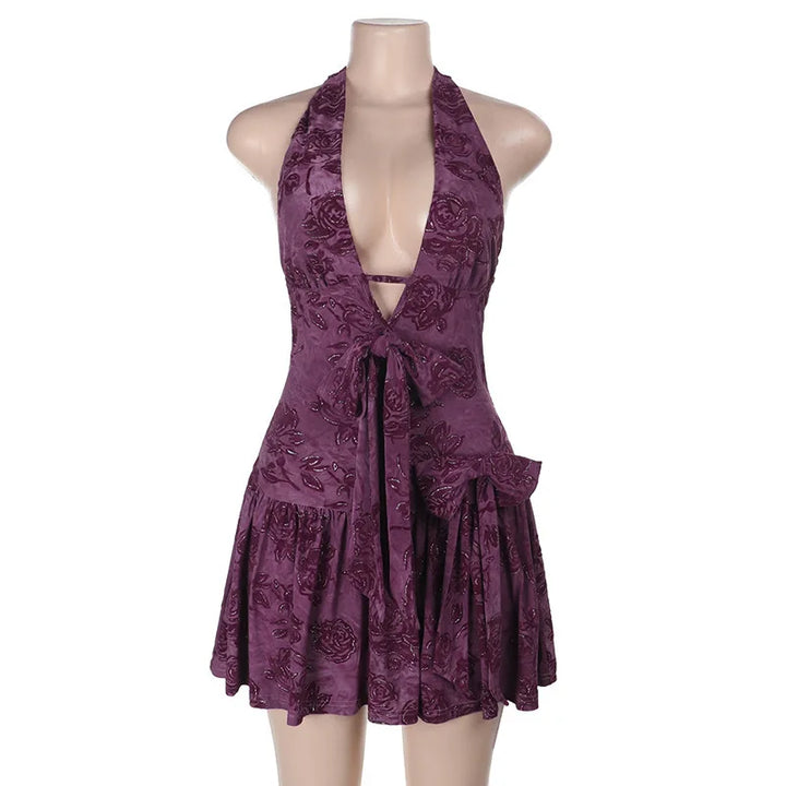 Boho chic mini dress - Ruth