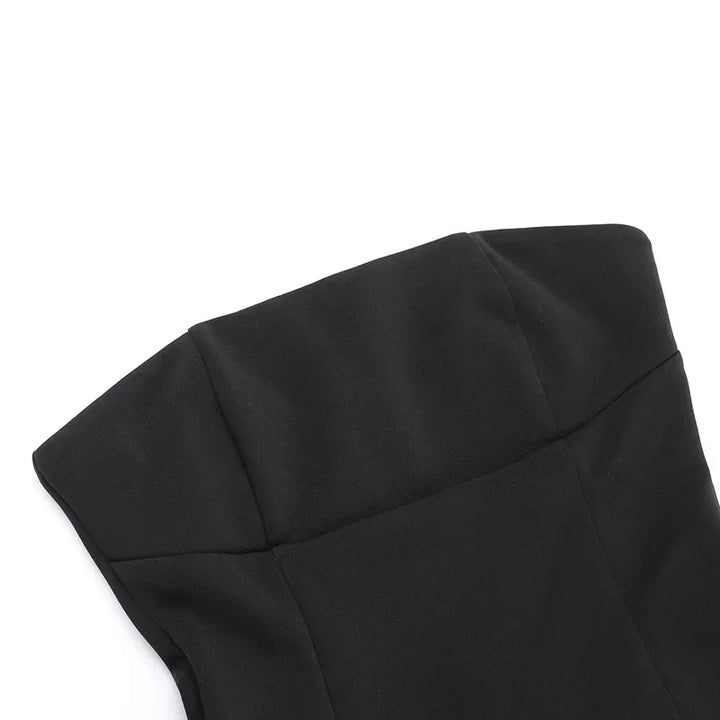 A-Line Strapless Mini Dress - Lola