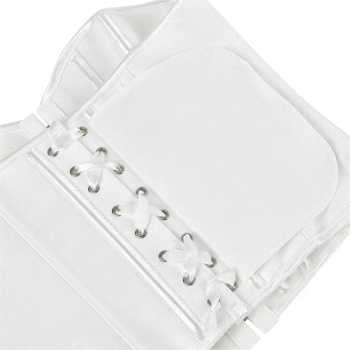 Strapless Corset with Pin Closure and Back Tie for Waist Shaping - Jayla