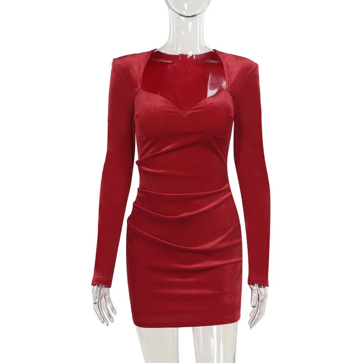 Velvet Mini Dress - Lolita