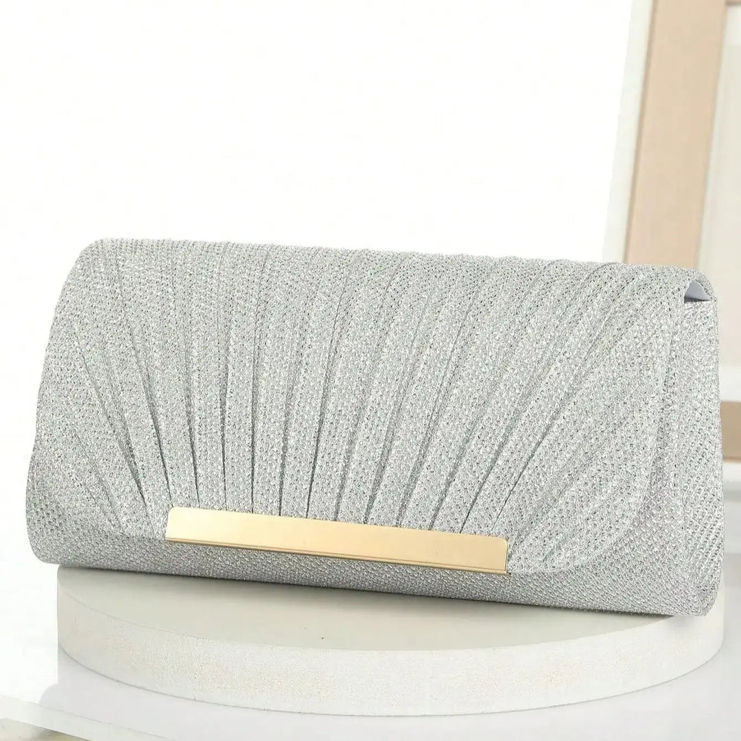 תיק קלאץ' בעיצוב זרקונים מנצנצים