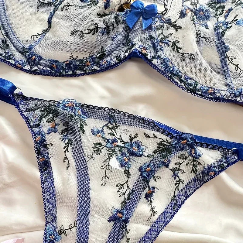 Sheer Floral Design Set - Journee