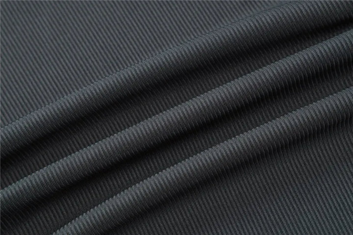 Modest knitted A-line maxi dress with waist ties - Liri