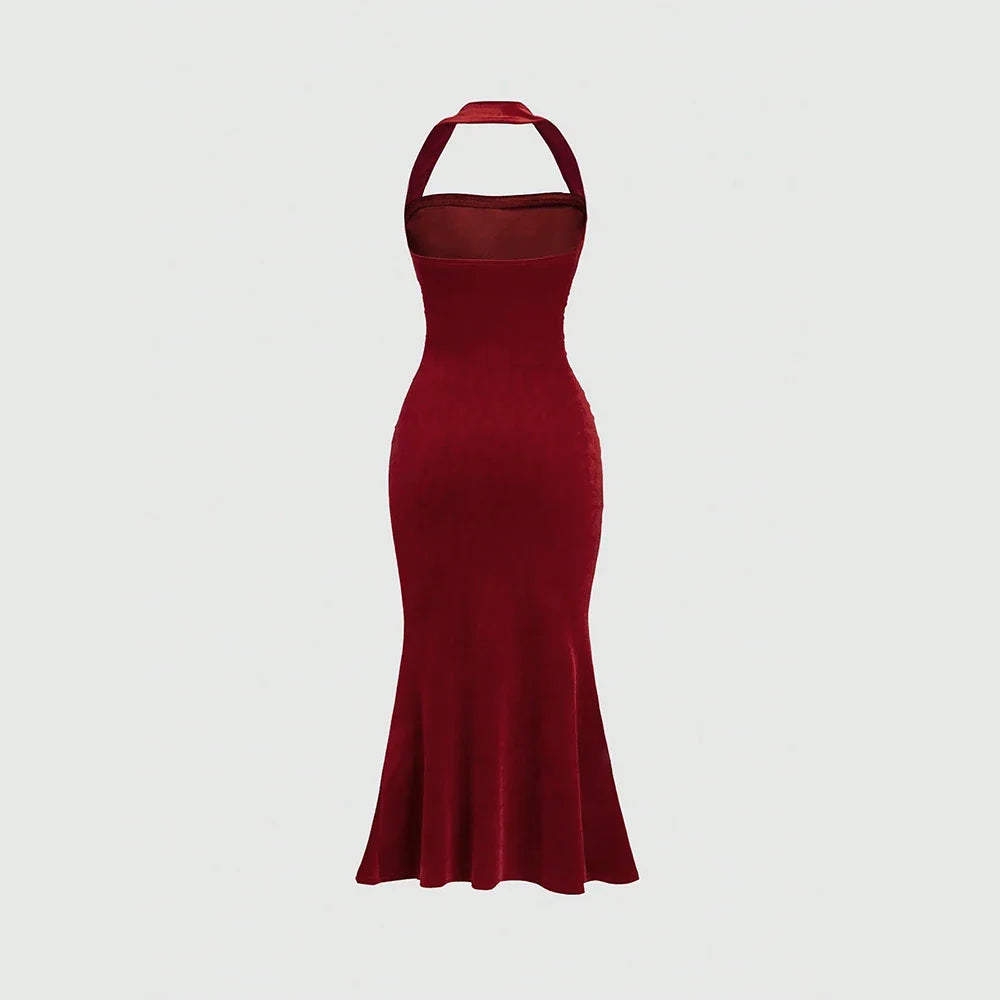 Velvet Maxi Dress - Laylani