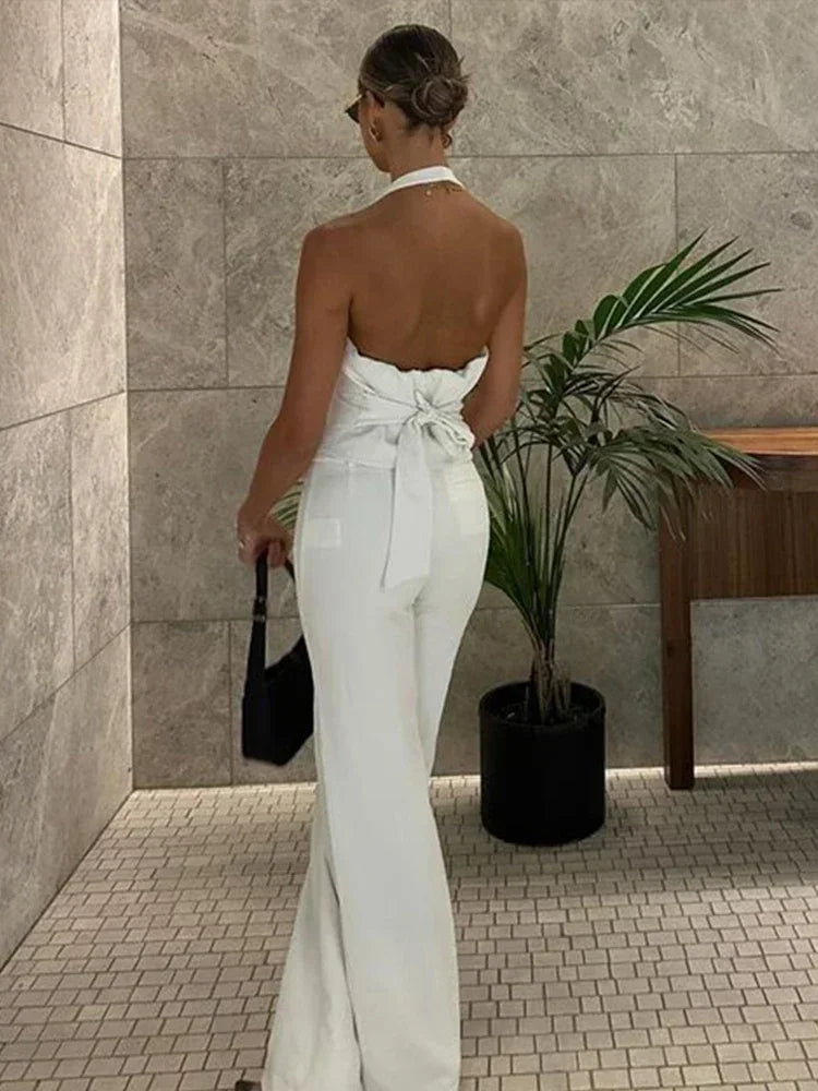 Tailored Two-Piece Suit with Pants and Buttoned Vest - Paula