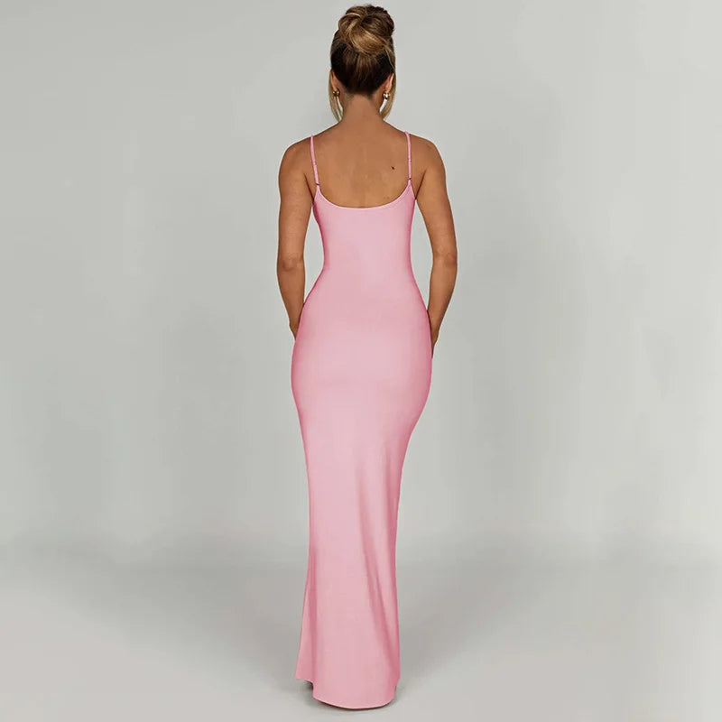 Fitted maxi dress - Anita