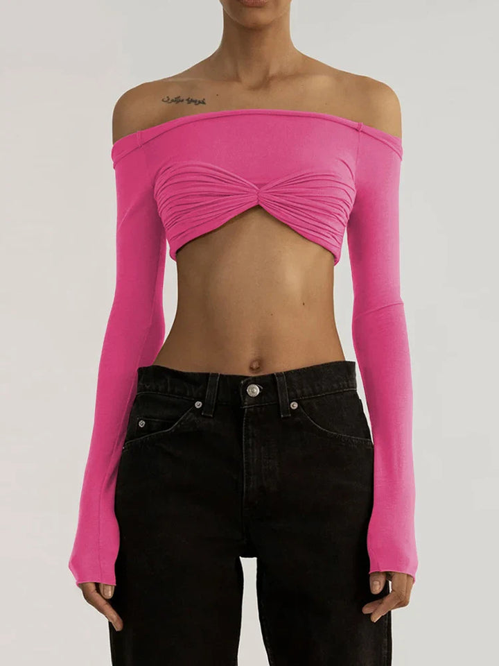 Crop Top Shirt - Amy