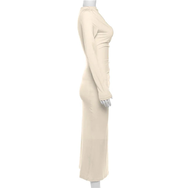 Fitted Shaping Maxi Dress - Noa