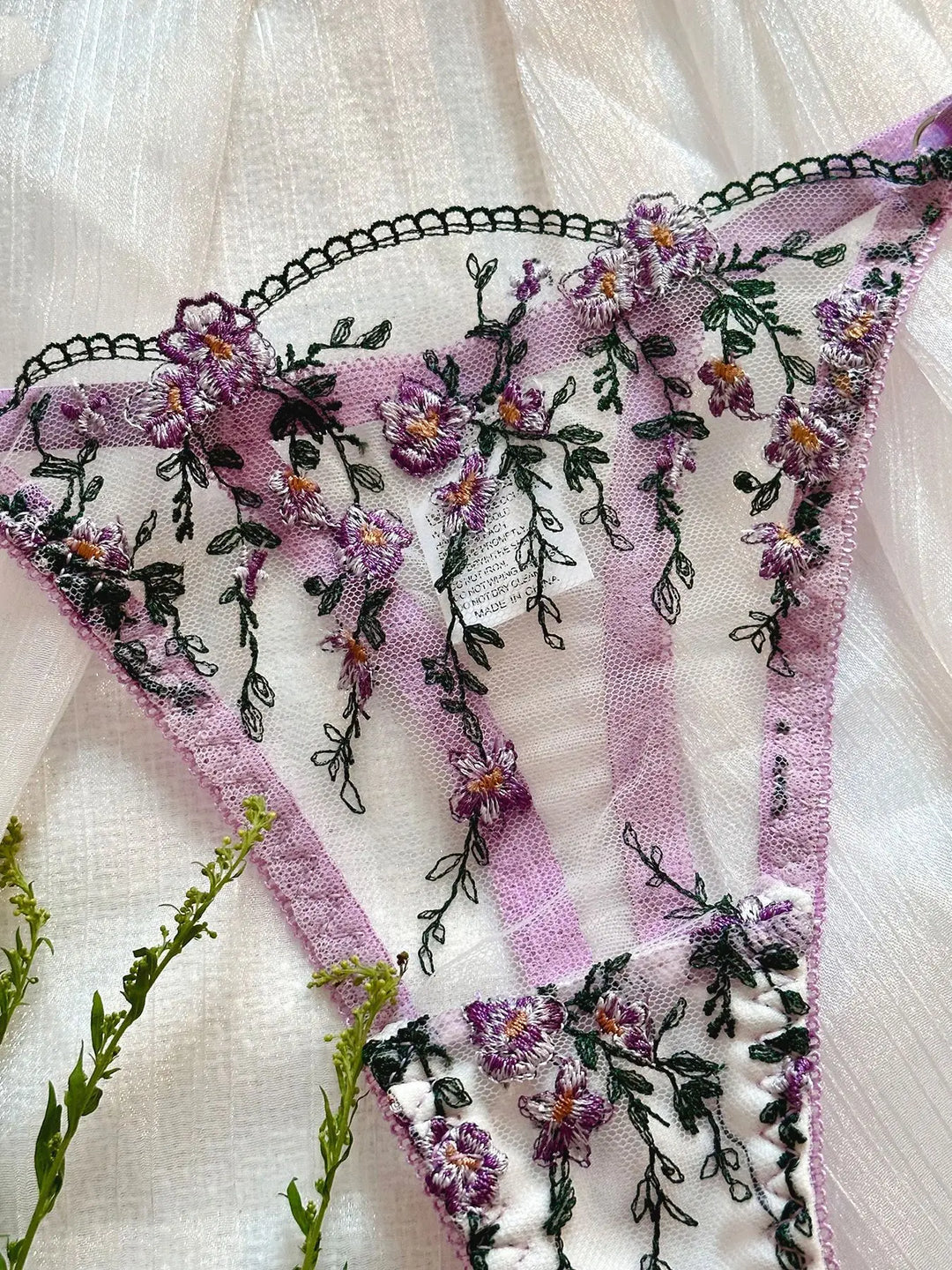 Sheer Floral Design Set - Journee