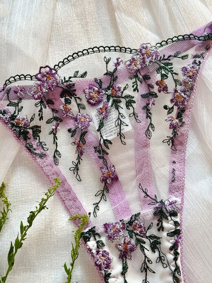 Sheer Floral Design Set - Journee