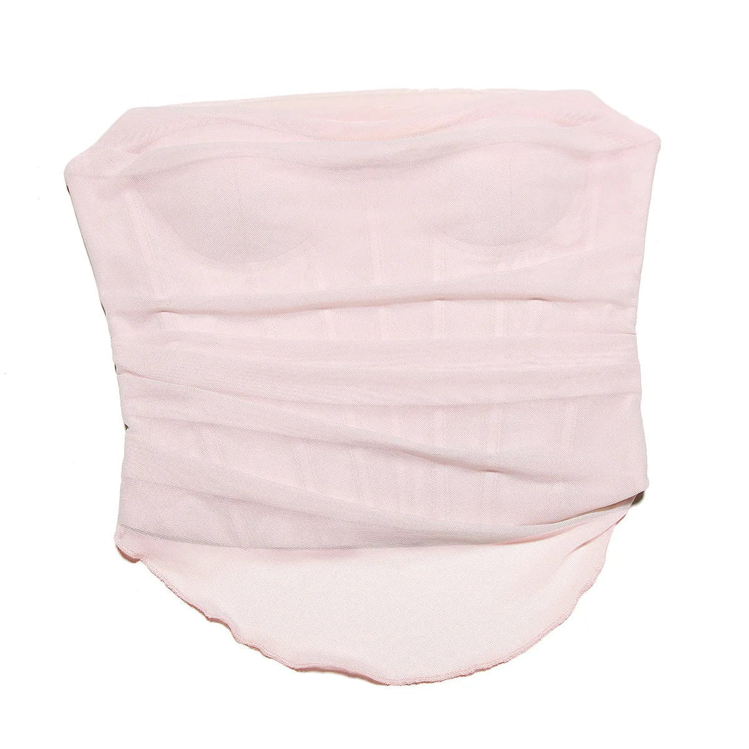 Strapless Chiffon Corset - Agam