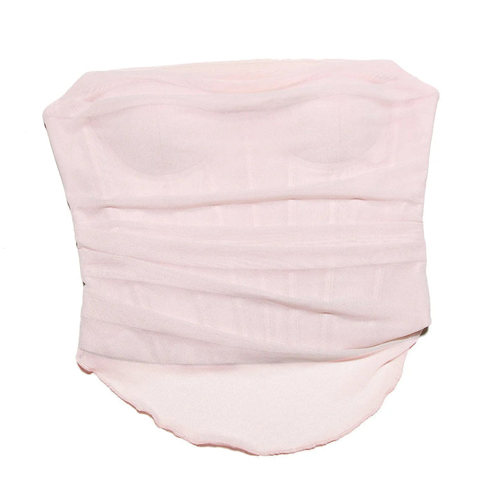 Strapless Chiffon Corset - Agam