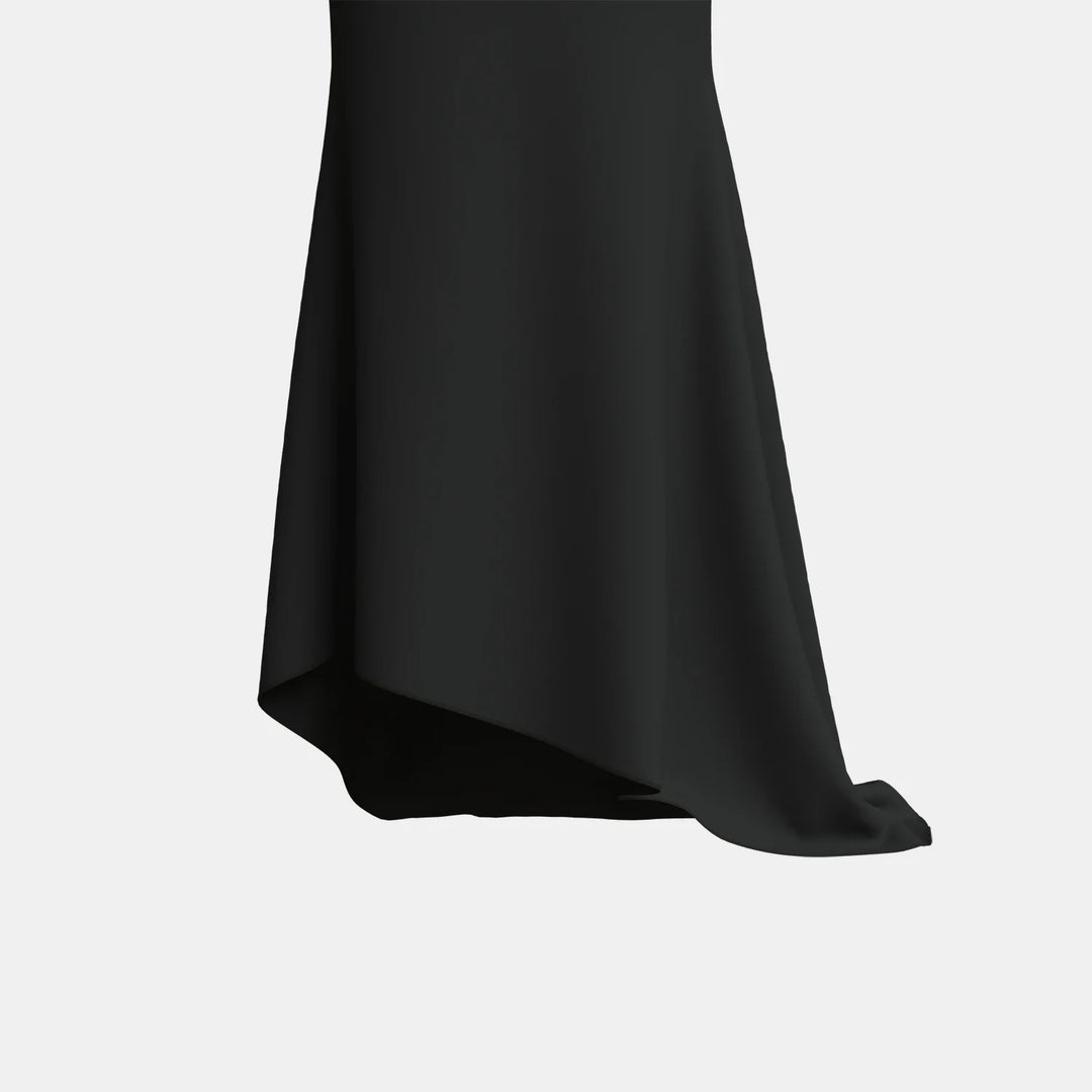 Elegant Off-Shoulder Maxi Dress - Ariel