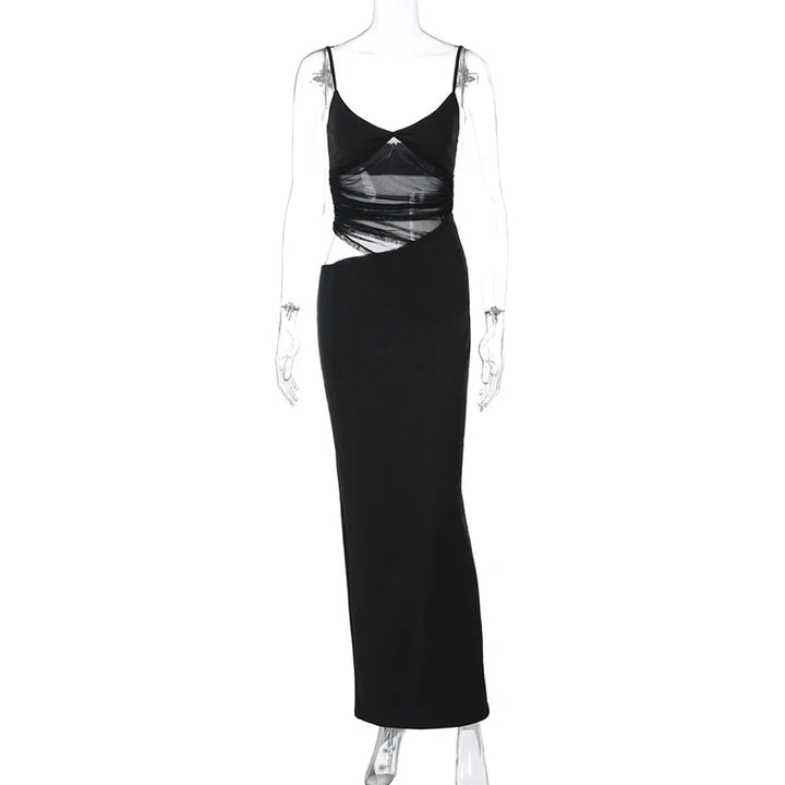 Mesh Maxi Dress - Emery