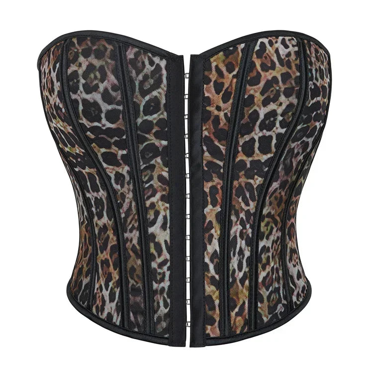 Strapless Corset with Pin Closure and Back Tie for Waist Shaping - Jayla