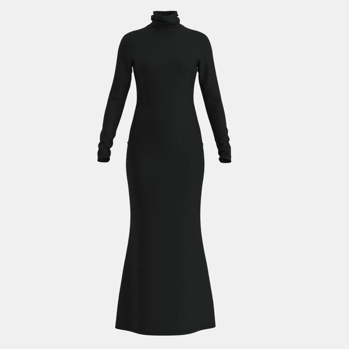 Turtleneck Maxi Dress - Mabel