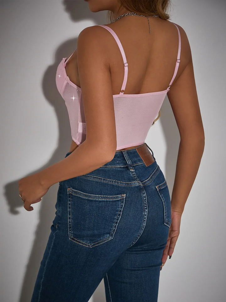 Top with Sparkling Sequin Embellishment - Phoenix