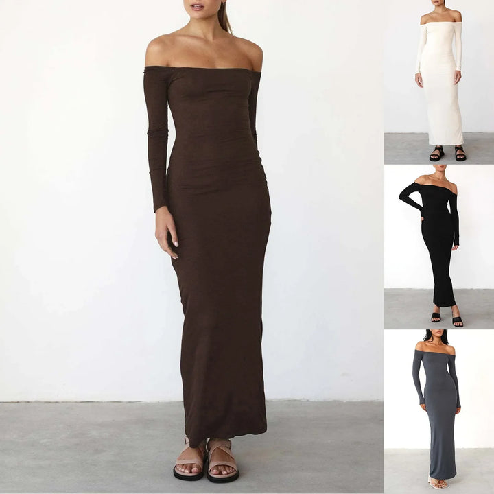 Off-Shoulder Maxi Dress - Sydney