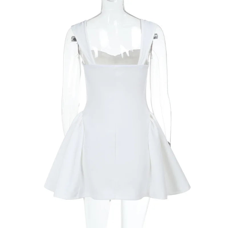 A-line mini dress in a babydoll style - Ellis