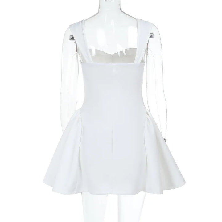 A-line mini dress in a babydoll style - Ellis