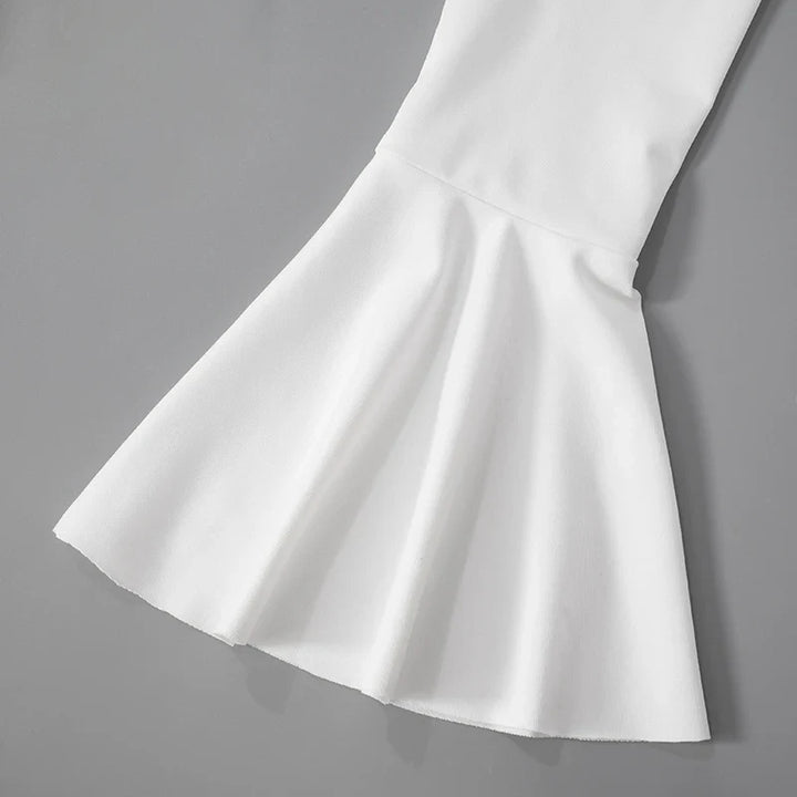 Mini Dress with Ruffle and Bell Sleeves - Philly