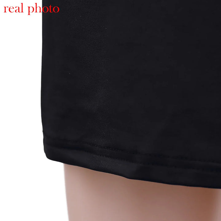 Strapless Midi Dress with Exposed Midriff - Ryan