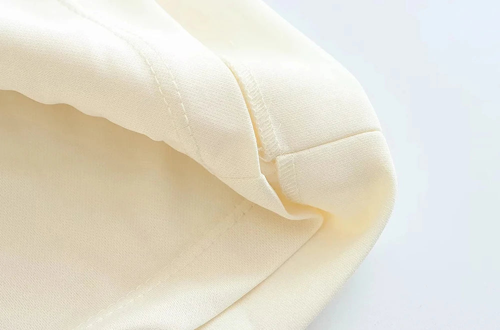 Strapless Midi Dress with Pleated Design - Emmy