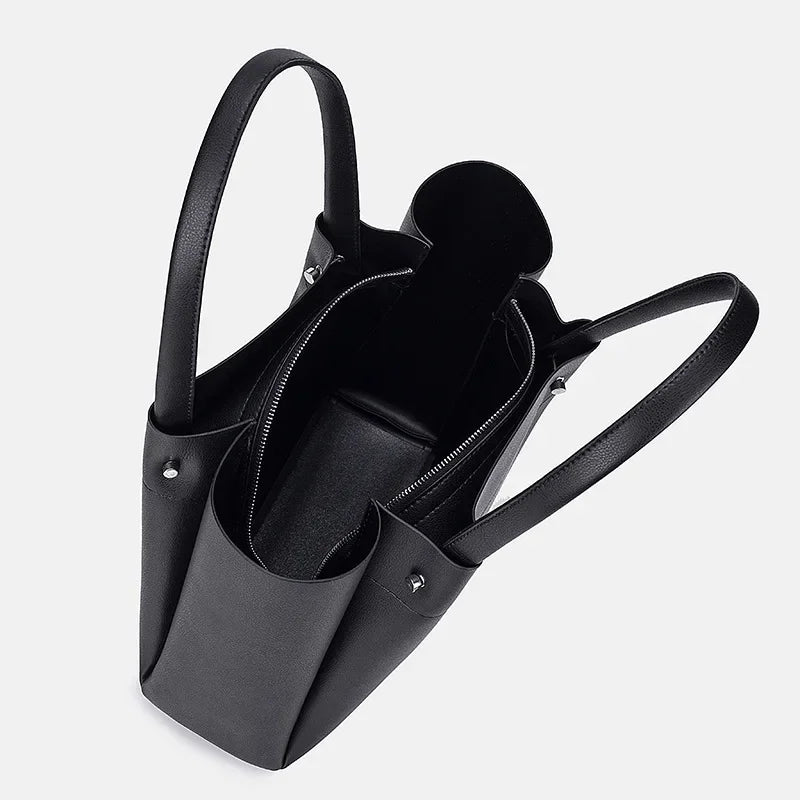 תיק דמוי עור בעיצוב קלאסי