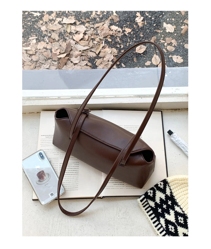 תיק דמוי עור בעיצוב מלבני