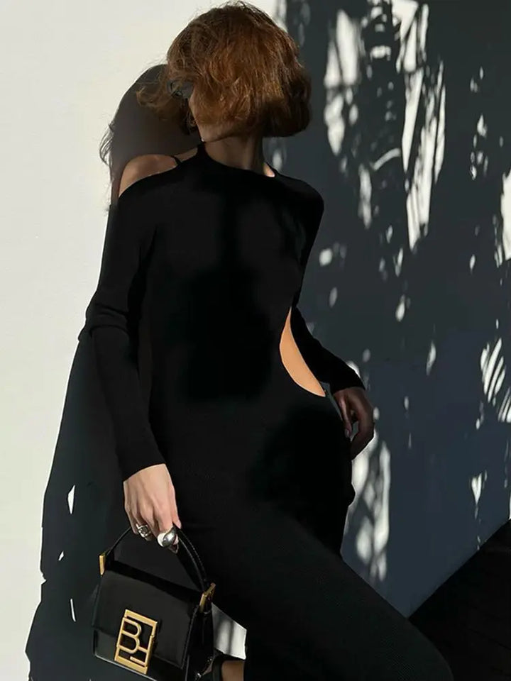 Maxi Dress with Open Back - Riki