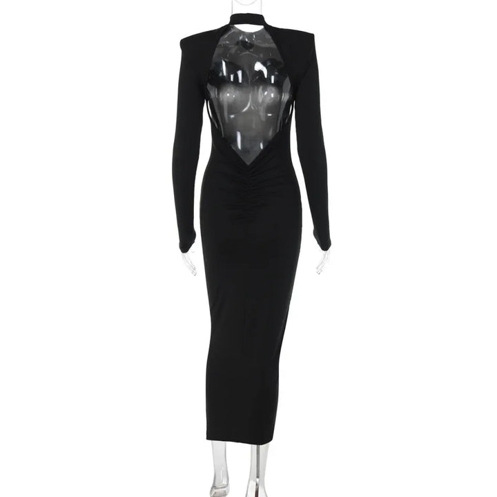 Open Back Midi Dress - Amalia