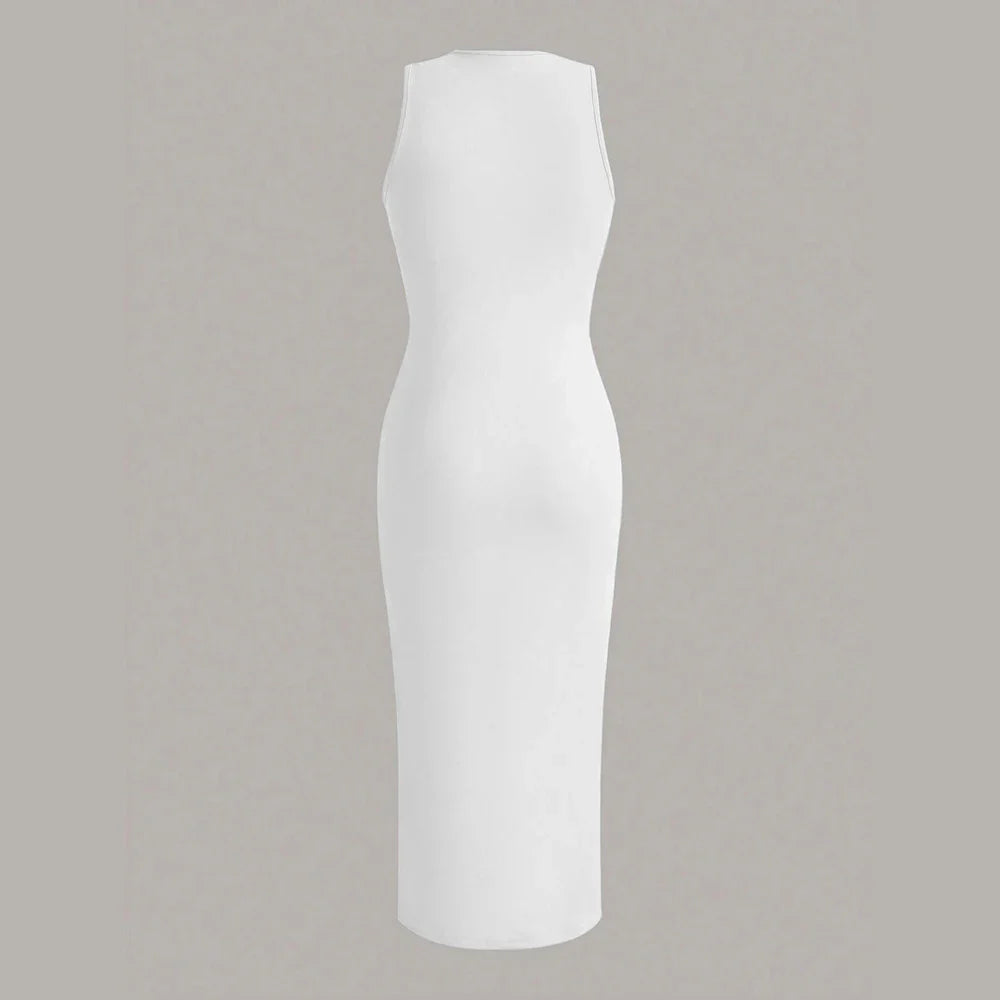 Fitted midi dress - Aleena