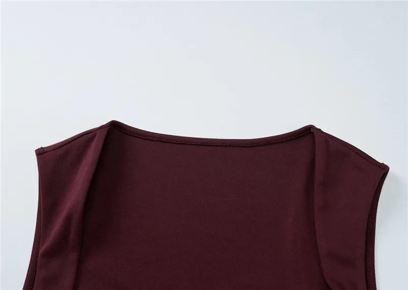 Fitted and Flattering Maxi Dress - Miller