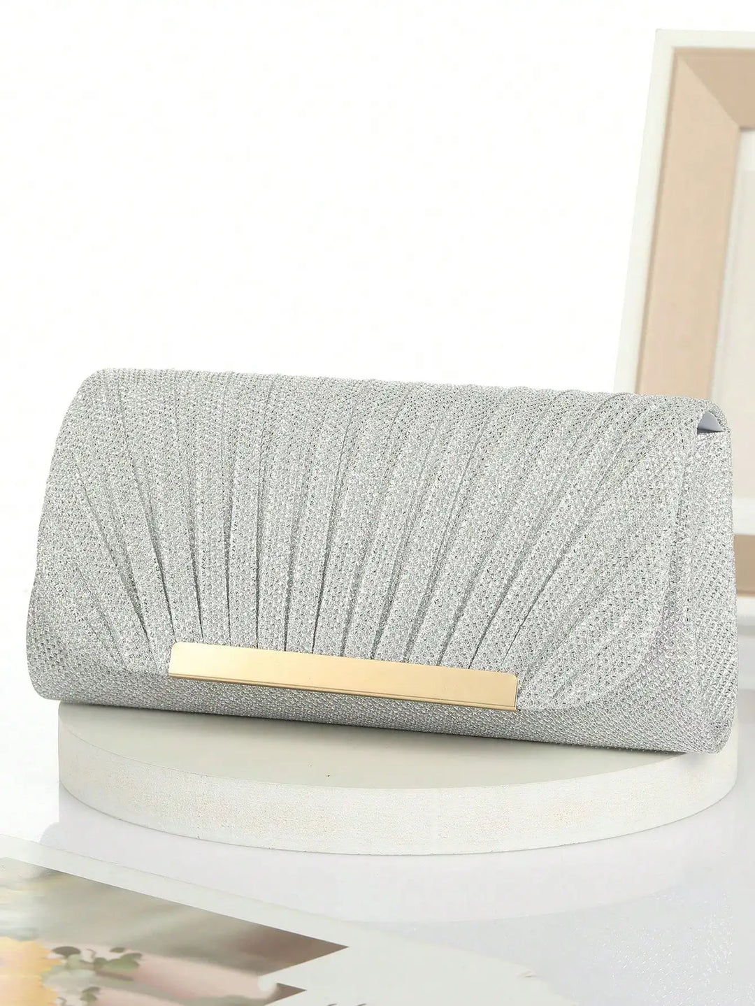 תיק קלאץ' בעיצוב זרקונים מנצנצים