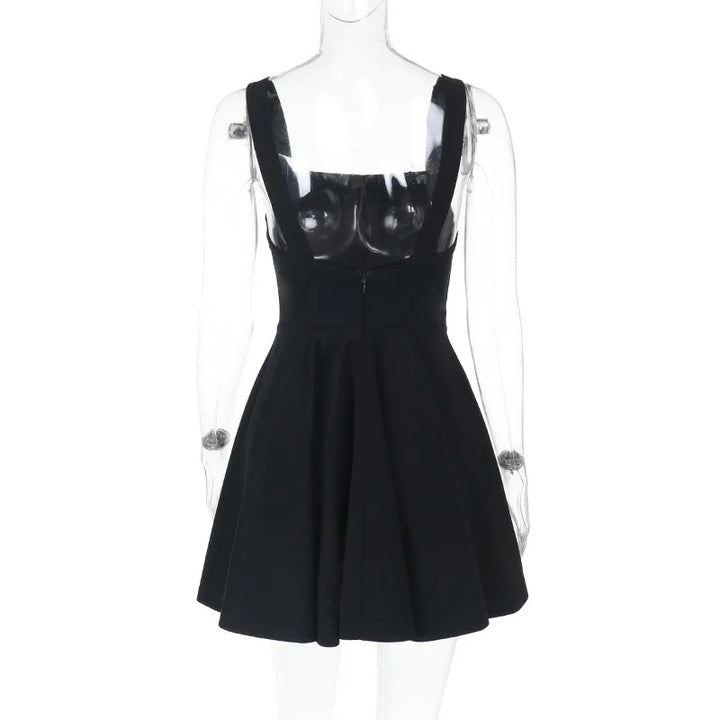 Elegant A-line Mini Dress - Kimora