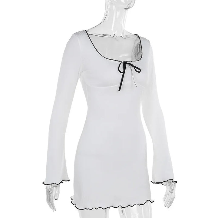 Knitted mini dress - NELLY