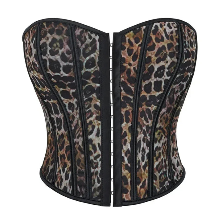 Strapless Corset with Pin Closure and Back Tie for Waist Shaping - Jayla