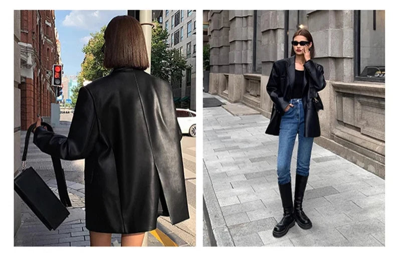 Tailored Leather Jacket - Rashal